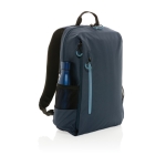 Versatile backpack with USB, RFID and laptop pocket, 15.6” navy-blue colour