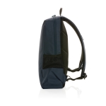 Versatile backpack with USB, RFID and laptop pocket, 15.6” navy-blue colour