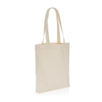 Undyed recycled canvas promo bag, 285 g/m² off white colour