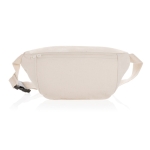 Branded recycled canvas waist bags, 285 g/m² off white colour