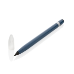 Inkless pen with long-lasting writing tip and eraser blue colour