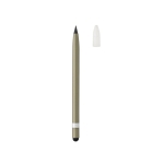 Inkless pen with long-lasting writing tip and eraser green colour
