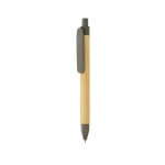 Promotional recycled paper pen with blue ink green colour