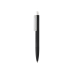 Geometric diamond-pattern pen with blue ink transparent colour
