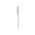 Smooth-writing pens with logo, blue ink white colour