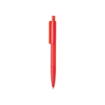 Blue ink pen with diamond pattern, Dokumental® ink red colour