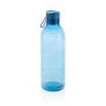 Large recycled plastic bottle in assorted colours, 1 L blue colour