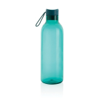 Large recycled plastic bottle in assorted colours, 1 L turquoise colour second view