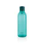 Large recycled plastic bottle in assorted colours, 1 L turquoise colour third view