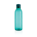 Large recycled plastic bottle in assorted colours, 1 L turquoise colour fourth view