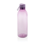 Large recycled plastic bottle in assorted colours, 1 L violet colour
