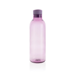 Large recycled plastic bottle in assorted colours, 1 L violet colour fourth view