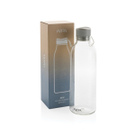 Large recycled plastic bottle in assorted colours, 1 L transparent colour view with box