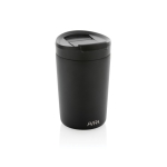 Sustainable thermal mug with modern design, 300 ml black colour