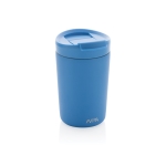 Sustainable thermal mug with modern design, 300 ml blue colour