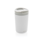Sustainable thermal mug with modern design, 300 ml white colour