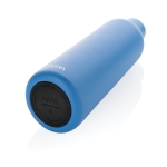 High-capacity stainless steel thermal bottle, 1 L blue colour