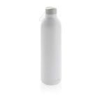 High-capacity stainless steel thermal bottle, 1 L white colour