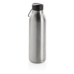 BPA-free thermal bottle with carry handle, 500 ml silver colour