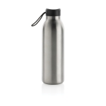 BPA-free thermal bottle with carry handle, 500 ml silver colour