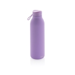 BPA-free thermal bottle with carry handle, 500 ml violet colour