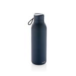 BPA-free thermal bottle with carry handle, 500 ml navy-blue colour