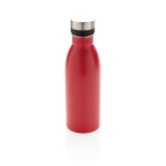 Leakproof BPA-free recycled steel bottles, 500 ml red colour