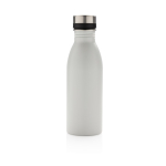 Leakproof BPA-free recycled steel bottles, 500 ml white colour second view