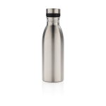 Leakproof BPA-free recycled steel bottles, 500 ml silver colour second view