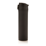 Stainless steel thermos with secure lid, 450 ml black colour second view