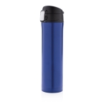 Stainless steel thermos with secure lid, 450 ml blue colour