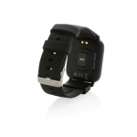 Branded multifunction smartwatch for promotions black colour