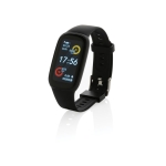 Water-resistant activity tracker watch, IP67, Steps OLED black colour