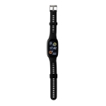 Water-resistant activity tracker watch, IP67, Steps OLED black colour
