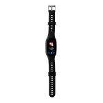 Water-resistant activity tracker watch, IP67, Steps OLED black colour
