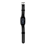 Water-resistant activity tracker watch, IP67, Steps OLED black colour