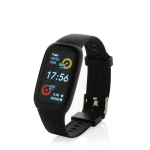 Water-resistant activity tracker watch, IP67, Steps OLED black colour