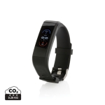 Multifunction activity tracker bracelet, water resistant, IPX5 black colour