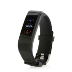Multifunction activity tracker bracelet, water resistant, IPX5 black colour
