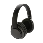 Foldable wireless headphones in recycled aluminium dark grey colour
