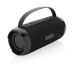 Recycled Bluetooth speaker, water-resistant IPX4 black colour