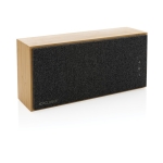 Bluetooth 5.1 bamboo speaker with multifunction, 20 W wood colour
