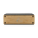 Bluetooth 5.1 bamboo speaker with multifunction, 20 W wood colour