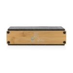 Bluetooth 5.1 bamboo speaker with multifunction, 10 W wood colour