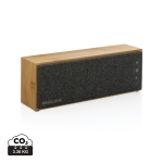 Bluetooth 5.1 bamboo speaker with multifunction, 10 W wood colour
