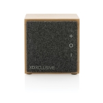 Bamboo Bluetooth speaker with 6-hour battery life, 5 W wood colour