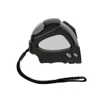 Recycled tape measure with auto stop, 3 m / 16 mm black colour