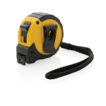 Custom recycled tape measures with logo, 3 m / 16 mm yellow colour
