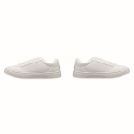 Runners made of faux leather with rubber sole, size 42 white colour seventh view