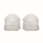 Runners made of faux leather with rubber sole, size 42 white colour eighth view